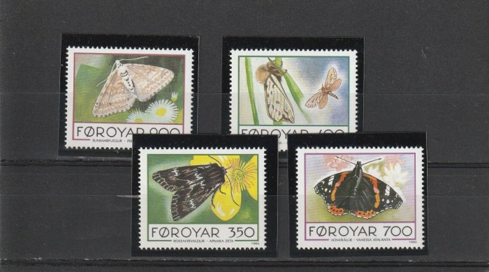 Fauna ,fluturi ,Feroe.