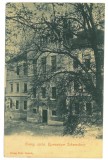 3859 - SIGHISOARA, Mures, High School, Romania - old postcard - used - 1905