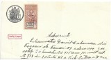 ROMANIA - 1918 RAR DOCUMENT TIMBRU FISCAL OCUPATIA GERMANA MVIR GULTIG 9 ARMEE FOCSANI