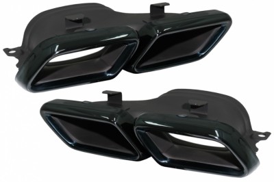 Ornamente tobe sistemul de evacuare Mercedes C-Class W205 S205 C205 A205 E-Class W213 S-Class W222 GLE C292 GLE W166 GLC W253 X253 C253 C217 (2014-up) foto