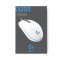 Mouse gaming Logitech G203, iluminare RGB LightSync, Alb