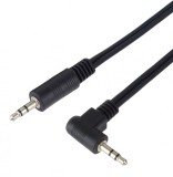 Cablu audio jack 3.5mm T-T drepti/unghi 90 grade 5m, KJACKMM5-90, Oem