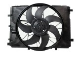 GMV radiator electroventilator Mercedes Clasa A (W176), 2012-2018, motor 2.0 T, benzina, cu modul de control electronic,