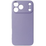 Husa silicon TPU Matte lila, magnet, pentru Apple iPhone 17 Pro Max