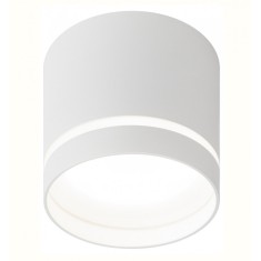 Aplica de Tavan Techstar&reg; LED 5W, Alba, 6500K, Corp Aluminiu, Design Cilindric, Rezistenta la Umiditate, IP44