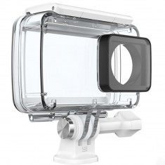Husa 360 Waterproof Pentru Camera YI 4K Alb foto