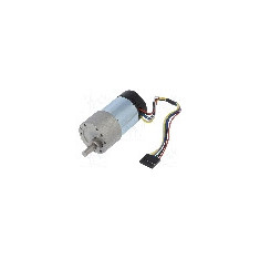 Motor DC, 24V DC, 3A, 140rot./min, POLOLU, 70:1 METAL GEARMOTOR 37DX70L 24V 64 CPR