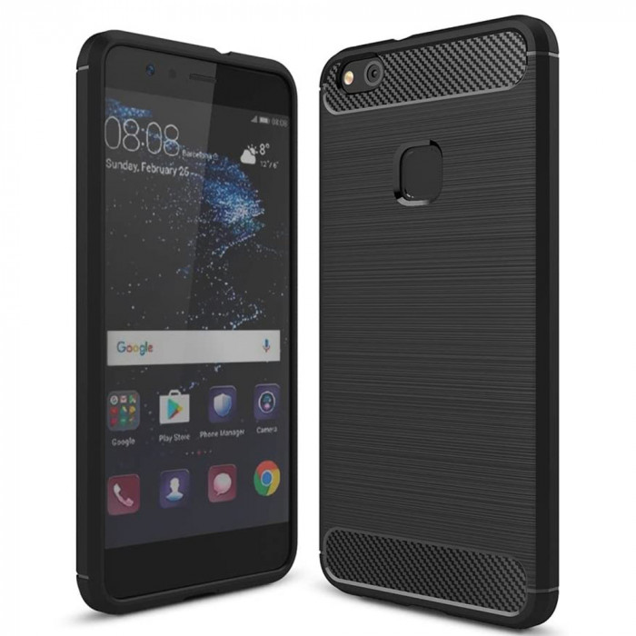 Husa silicon Huawei P10 Lite - Negru