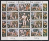 Sao Tome și Principe 1983 - Tablouri de Rubens, MC, MNH