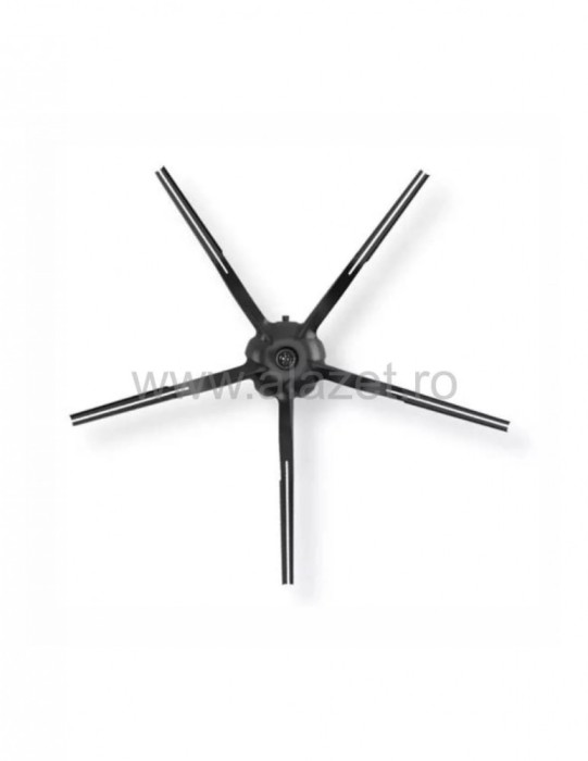 Perie laterala compatibila neagra pentru Roborock S6, S5 Max, E4
