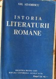 Istoria literaturii romane - Gh. Adamescu