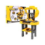 Set Unelte Copii Homelux Masă Asamblare cu 23 Piese, Atelier Bricolaj Jucărie Educativă pentru Dexteritate, V&acirc;rsta 3+ ani