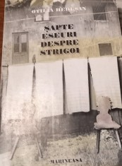 SAPTE ESEURI DESPRE STRIGOI OTILIA HEDESAN CU AUTOGRAF !!!! foto