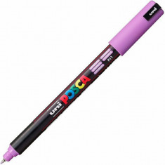 Marker Posca PC-1MR varf extra fin metalic 0 7 mm mov lavanda