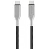 Cablu Date si Incarcare USB Type-C la USB Type-C Forever Core UltraFast, PD 60W, 1.5 m, Negru - Argintiu