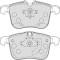 Set Placute frana punte fata SRLine Polonia, Cadillac BLS 2006-2010; Opel Signum, Vectra C 2002-2009; Saab 9-3 (Ys3f) 2002-2012, 9-3x 2009-2015