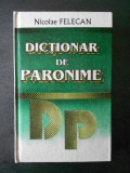 NICOLAE FELECAN - DICTIONAR DE PARONIME