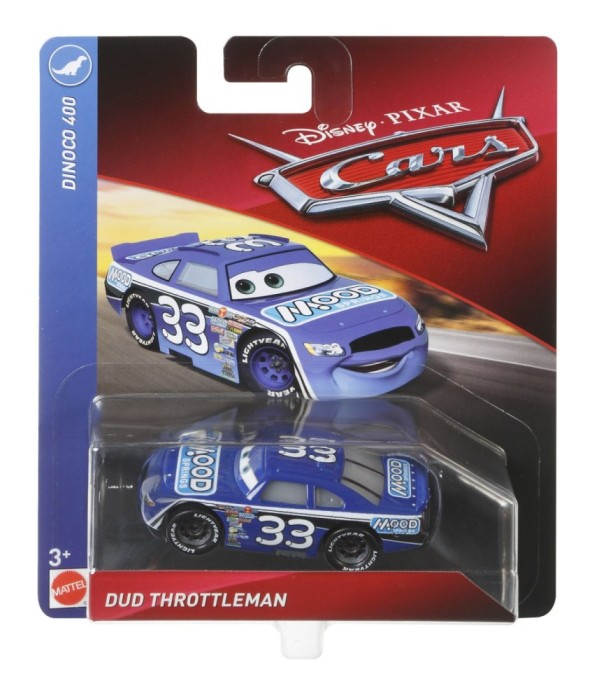 MASINUTA METALICA CARS3 PERSONAJUL DUD THROTTLEMAN SuperHeroes ToysZone