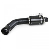 Set universal de filtru de aer sport din carbon real pentru admisie de aer rece Performance AutoTuning