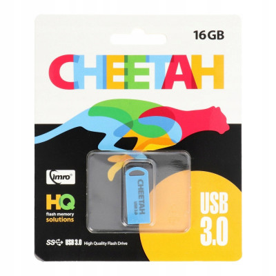 Memorie Externa Imro Cheetah, 16Gb, USB 3.0, Argintie foto