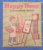 Cumpara ieftin HAPPY HOUR colouring book - carte album de colorat vintage 1970 format mare