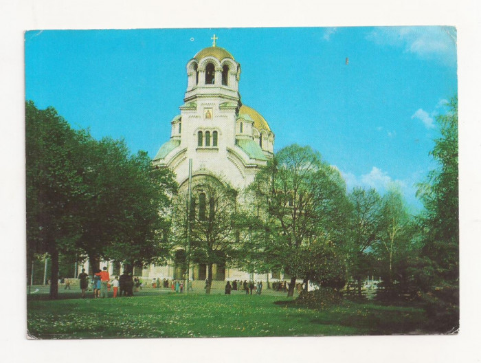 FA13 - Carte Postala- BULGARIA - Sofia, Alexander Nevski Dome, circulata 1984