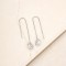 Cercei lungi tip lantisor (threader earrings)