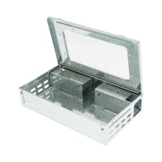 Capcana soareci metalica galvanizata profesionala, 26.2x16.2x6 cm