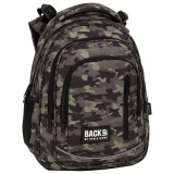 Ghiozdan pentru copii, Backup, Impermeabil, 3 compartimente, Army, PLB5R33, 39x27x20 cm