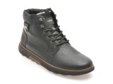 Ghete RIEKER negre, B3342, din piele ecologica