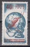 Mexic 1962 - Eradicarea malariei, MNH