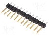 Conector 12 pini, seria BERGSTIK II, pas pini 2.54mm, Amphenol Communications Solutions - 68000-212HLF