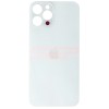 Capac Baterie iPhone 12 Pro Max Argintiu Compatibil, Decupaj Camera Mare, Bulk