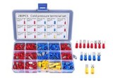 Set 280 de conectori terminali izolați mamă/tată, multicolor, Oem