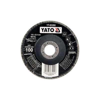Disc slefuit 125 mm P36 Yato YT-83291 foto
