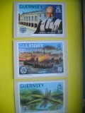 HOPCT 8956 SET 3 CP GUERNSEY-1982 UK -NECIRCULATA