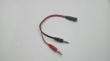 Adaptor JACK 3,5 mm - 2 x stereo JACK PC