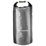Sac Impermeabil Edelrid Dry Bag S, 5L, Negru/Transparent, Poliester, Roll-Top, Bucla Carabina, Fereastra