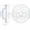 DELPHI BG9235C Disc frana