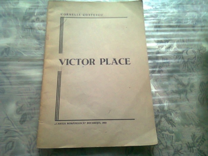 VICTOR PLACE - CORNELIA COSTESCU