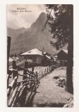 RF45 -Carte Postala- Busteni, vedere spre Bucegi, circulata 1963