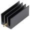 Radiator cu Aripioare TO220 Negru 35mm x 16mm