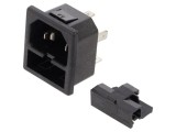 Conector alimentare AC cu fuse