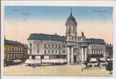 Carte postala circulata in anul 1915 foto