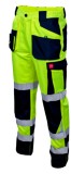 Cumpara ieftin Pantaloni de lucru FLASHpentru vizibilitate mare galbeni