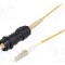 Conector fibra optica, {{Subtip conector}}, 1 pini, BULGIN - PXF4051BAC