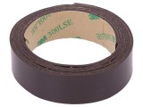 Bandă magnetică cauciuc 19mm x 1m 3M
