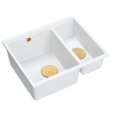 Chiuveta din granit Logan 150 White
