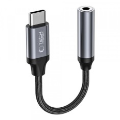 Adaptor Audio USB-C - 3.5mm Tech-Protect Ultraboost, Negru foto