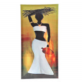 Tablou femeie africana 30x60 cm